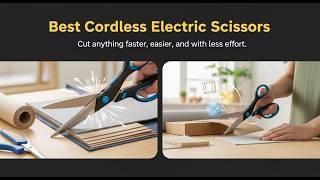 TOP 5 Best Cordless Electric Scissors 2026 | Cordless Electric Scissors For Fabric And Cardboard