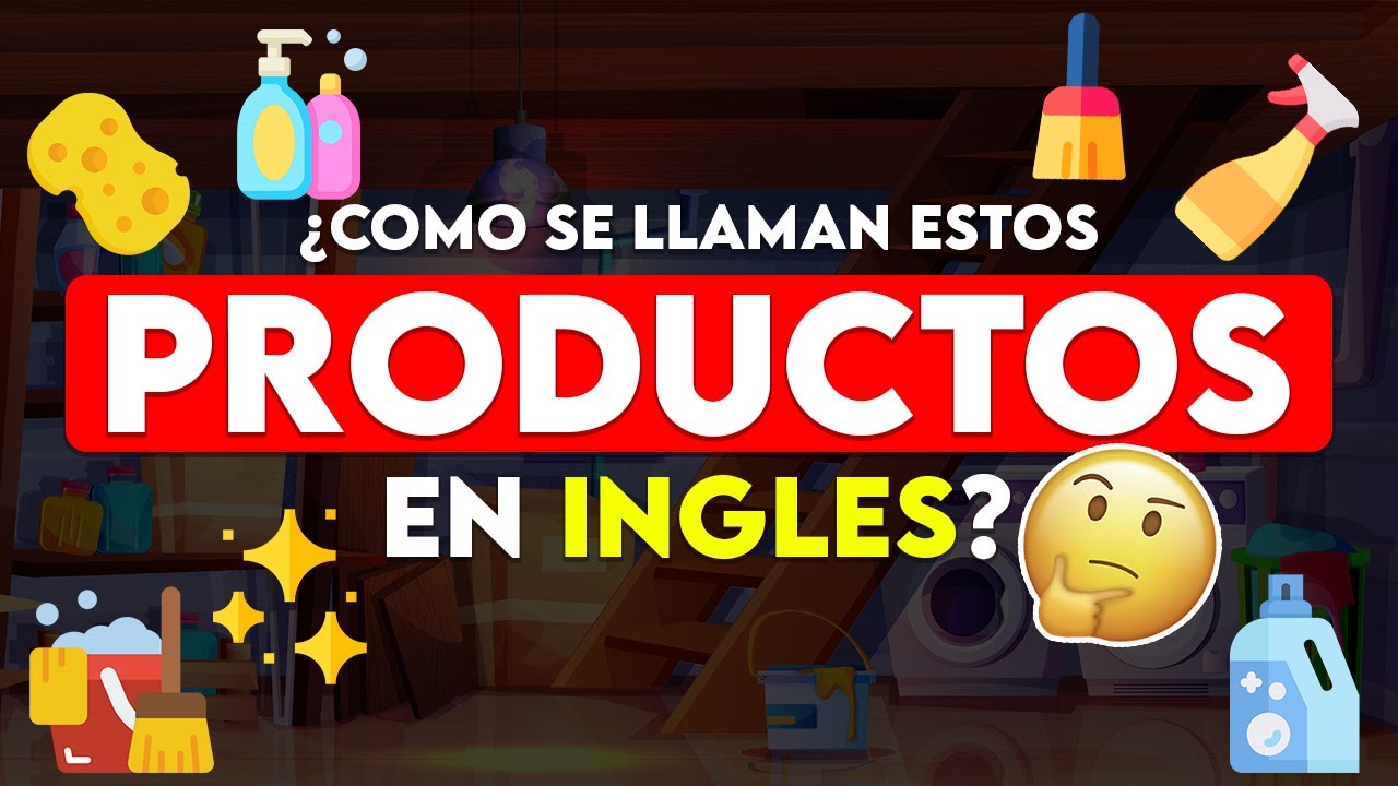 ✅ PON A PRUEBA TU INGLÉS CON ESTE TEST 📝 PRODUCTOS DE LIMPIEZA EN INGLÉS ✨ EXAMEN DE VOCABULARIO 📚