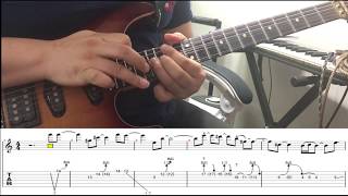Giant - Stay (Dann Huff Guitar solo Cover, Tab, Score, lesson, backing track)