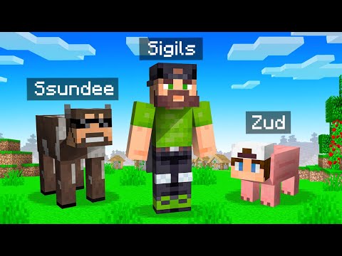 MOB HUNT Hide and Seek in Minecraft