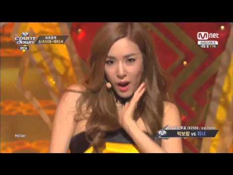 [1080p] 141002 Girls' Generation - TTS - Holler @ Music Core (Comeback Stage)