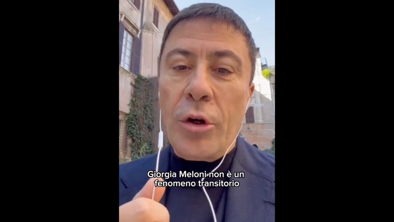 ITALO BOCCHINO: "MELONI, LA FIGLIA DEL POPOLO È PRIMO SU AMAZON, NON È UN FENOMENO TRANSITORIO”