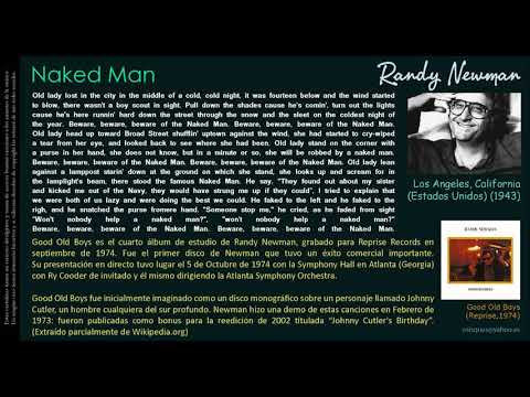 Naked Man - Randy Newman