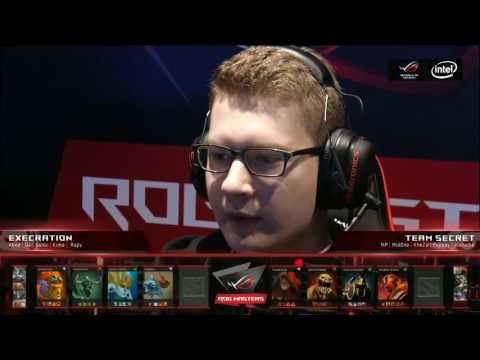 Dota 2 ROG Masters Grand Finals Team Secret vs XCTN Game 1