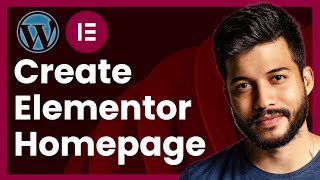How To Create Homepage In WordPress With Elementor (easy tutorial)