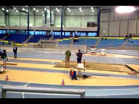 Bowen De Clercq Hinkstap tijdens KvV Cad+Sch  (Gent 22 januari  2012)