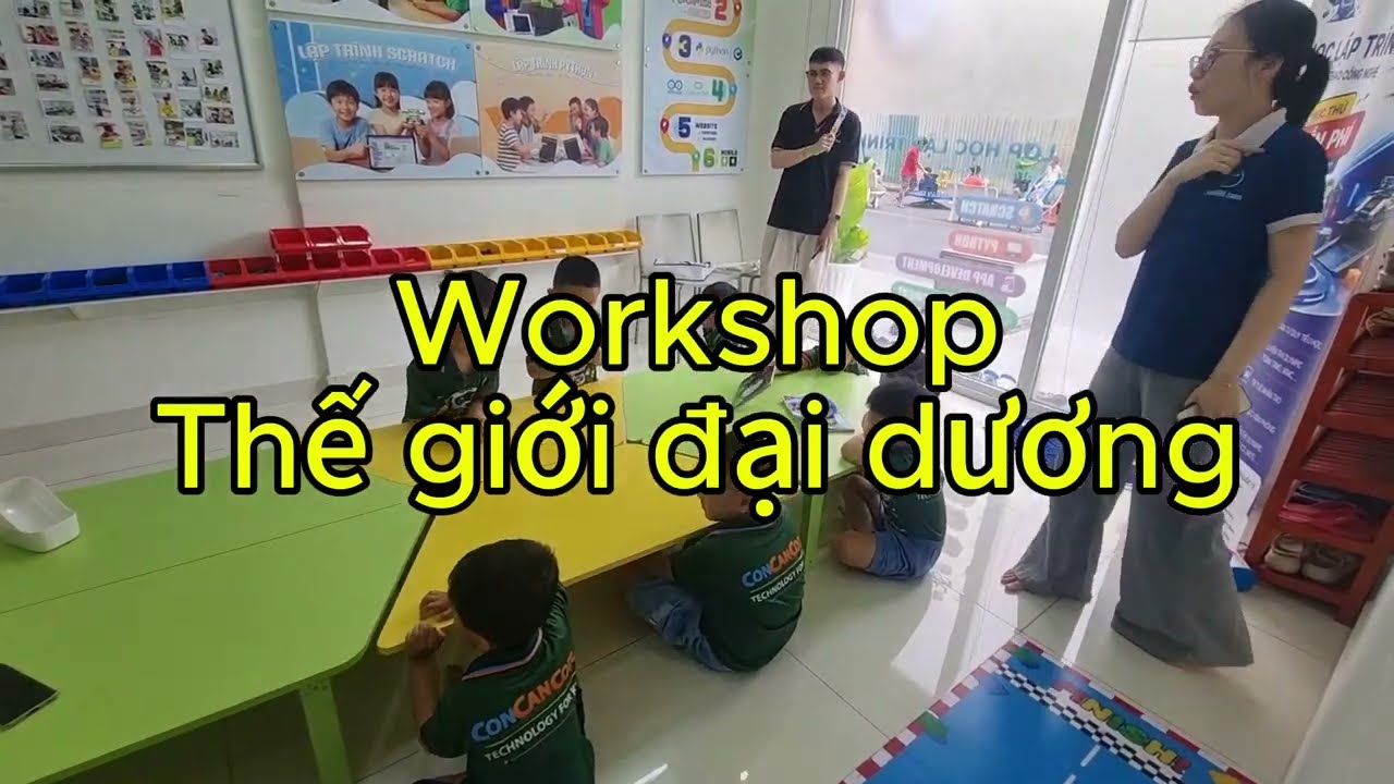 Workshop Thế giới đại dương – ConCanCode