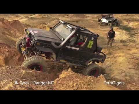 Maruti Gypsy with offroad racing suspension testing JKTyres Ranger MT