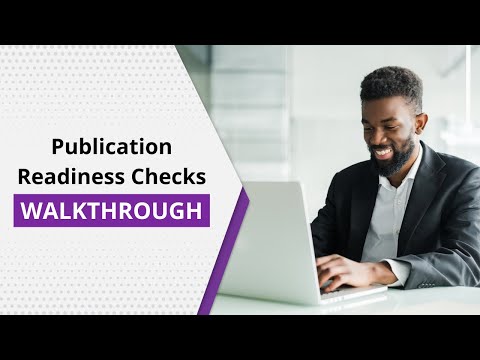 Publication Readiness Check: A Product Walkthrough for Ensuring Your Writing is Publication-Ready