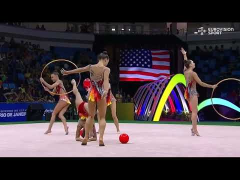 USA group 3 BALLS/2 HOOPS 24,7 - WCh Rio 2025