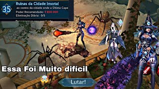 eu  Tentei Passar da fazer bem difícil maís não consegui 😔 "BladeBound RPG Adventure GAME"