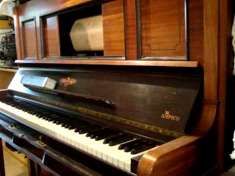 El barquero del Volga, Canción de Clifford Page en Pianola x Horacio Asborno desde Viedma, Argentina