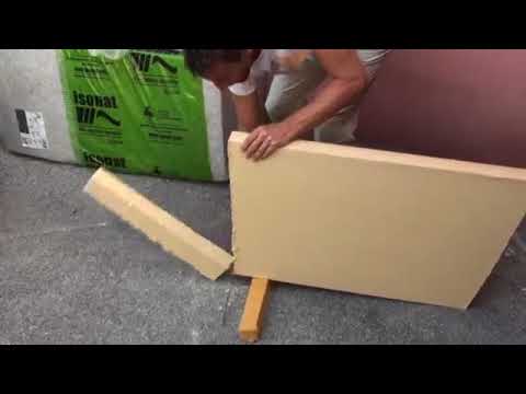 Couteau pour isolants - double denture de lame - 420 mm EDMA