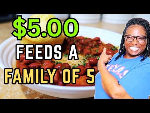 $5 Budget Meal: How I Fed My Family with Red Beans & Rice