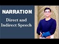 Narration | Direct & Indirect Speech in English & Hindi