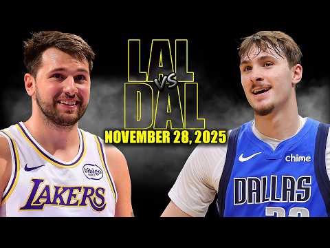 Los Angeles Lakers vs Dallas Mavericks Full Game Highlights - November 28, 2025 | NBA Season