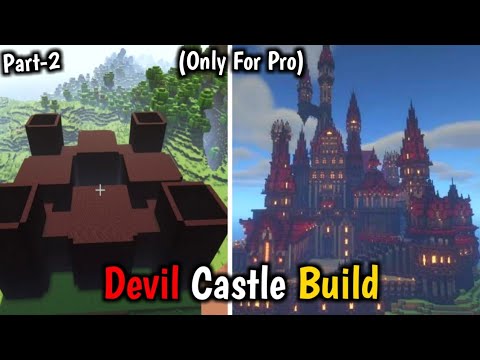Devil Castle Build Tutorial part-2 in Minecraft