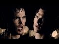 Damon And Kai Rain Kiss Real Clip The Vampire Diaries Comic Con