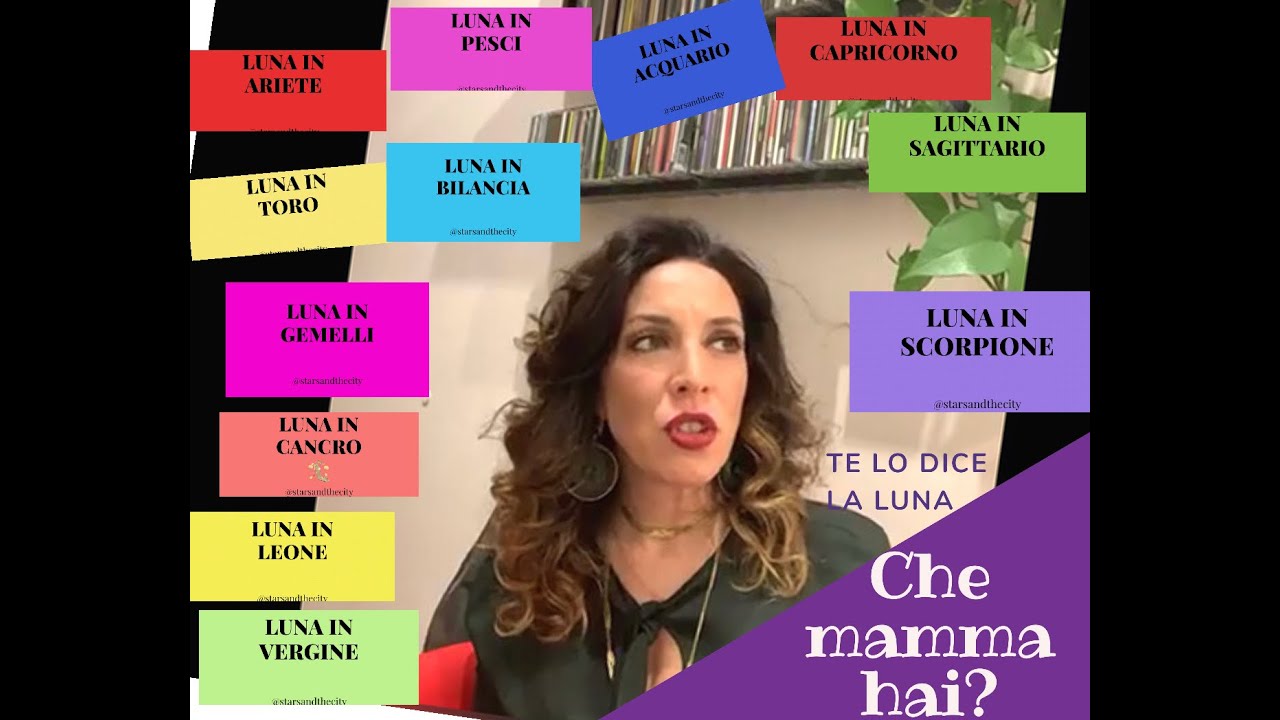 CHE RAPPORTO HAI CON TUA MADRE TE LO DICE LA TUA LUNA