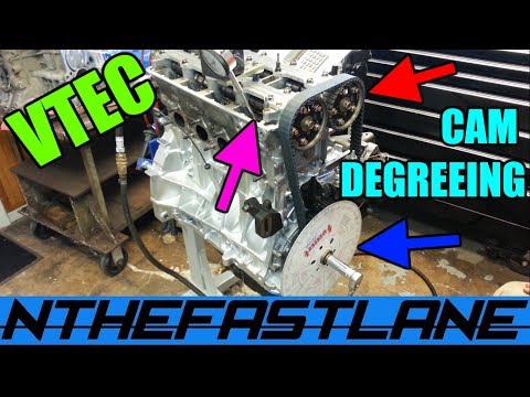 How To Degree Cams "Honda Vtec"