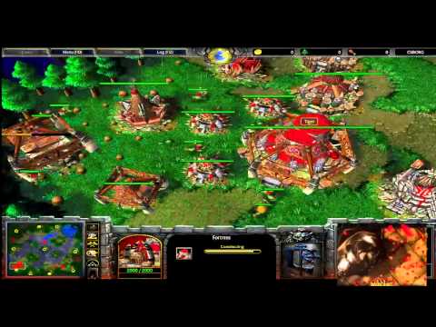 wc3 Lucifer (U) vs Cash (O)