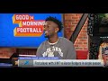 Kerby Joseph In The Studio at Good Morning Football