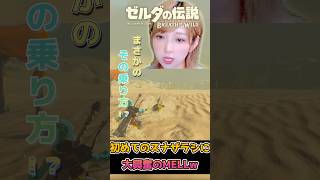 人生初の！砂漠サーフィン🏄✨  #ブレワイ #ゼルダの伝説ブレスオブザワイルド #shorts
