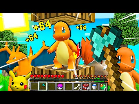 MINECRAFT MA SE ROMPI UN BLOCCO SI MOLTIPLICANO I POKEMON!