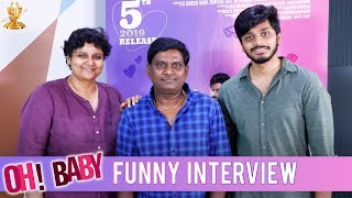 Thagubothu Ramesh Funny Interview With Nandini Reddy & Teja | Oh Baby Movie