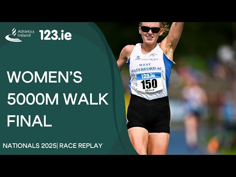 Kate Veale walks to her tenth outdoor track title │Women's 5000m Walk Replay │ Nationals 2025