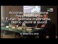 Nuovo accordo sulla misurazione della rappresentanza: “Diamo valore al lavoro”