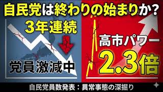 自民党は終わりの始まりか？奈良2.3倍の裏に隠された「地方組織崩壊」の全貌。