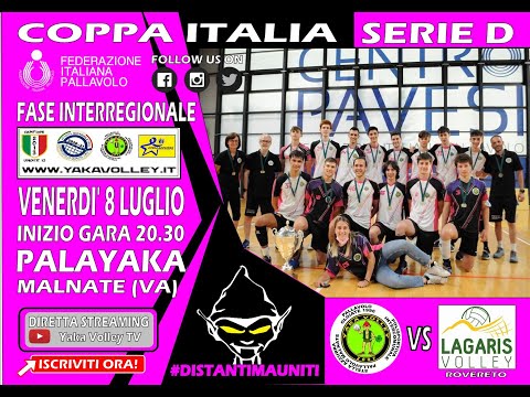 YAKA VOLLEY VS LAGARIS VOLLEY ROVERETO