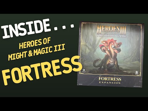 Heroes of Might & Magic III: The Board Game – rozšíření Pevnost - - YouTube Video
