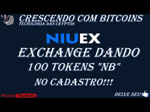 EXCHANGE NIUEX DANDO 100 TOKENS NO CADASTRO E VALIDAÇÃO!