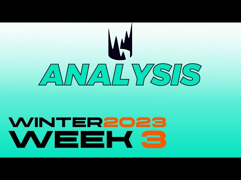 LEC 2023 Winter Split Week 3 Analysis and Power Rankings -- SuperKmanrocks