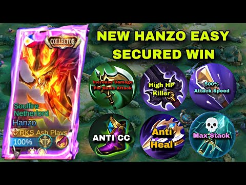 NEW HANZO SECURED WINSTREAK BUILD AND EMBLEM 2026!!🔥(try this new meta)