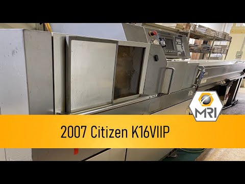 2007 CITIZEN K16VII P CNC Swiss Lathe | Machinery Resources International (1)