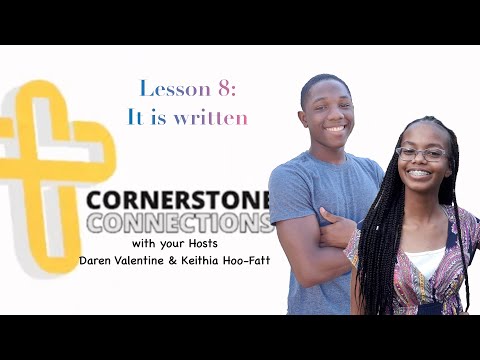 Cornerstone Connections | Q1 Lesson 8 | It is Written | JTSDA