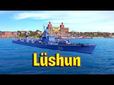 Meet The Lushun! Tier 8 Pan Asian Destroyer (World of Warships Legends)