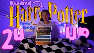 Reading Harry Potter for 24 Hours (FOR THE FIRST TIME.... again) 👻✨🎃⚡️