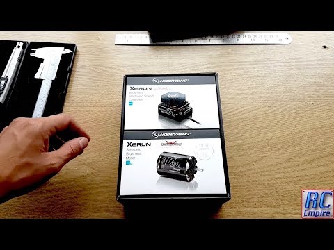 HobbyWing Xerun 10.5T (3800Kv) Motor and V3.1 ESC combo. Unboxing and Inspection