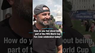 FIFA World Cup Fan Zone Opens in DC's National Mall