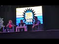 Capital Sci-Fi Con 2025 Peter Davison and Janet Fielding Saturday Q&A panel