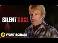 SILENT RAGE Chuck Norris Action Thriller Fight Scenes