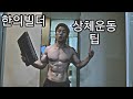 [한의빌더] 상체운동 부위별 팁 모음