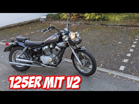 I ride a 125cc chopper with a V2 engine | Yamaha Virago XV125 Hartriders