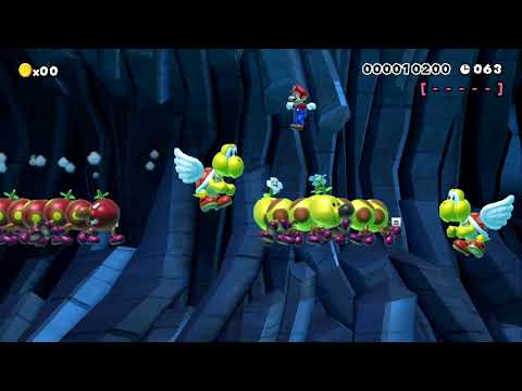 Speed Run 100 Seconds (hard) by Meggy - SUPER MARIO MAKER - NO COMMENTARY 1bb