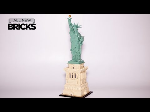 LEGO Architecture 21042 pas cher, La Statue de la Liberté