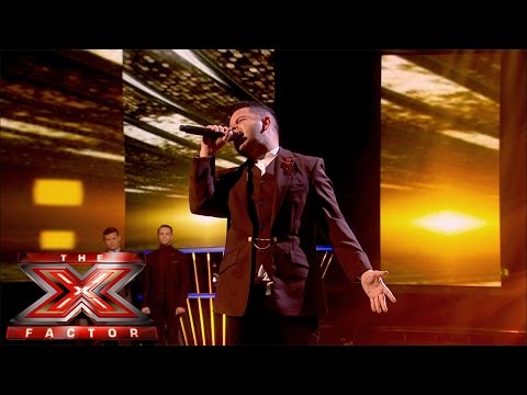 Paul Akister sings Emile Sandé's  Clown (Sing Off) | Live Results Wk 5 | The X Factor UK 2014